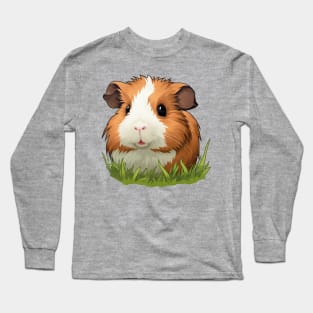 Very Cute Guinea Pig Long Sleeve T-Shirt